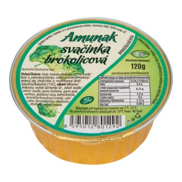 Svačinka brokolicová 120 g Amunak